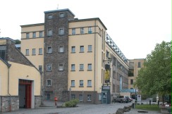 Das Foto zeigt die Aussenansicht des LVR-Industriemuseums in Engelskirchen