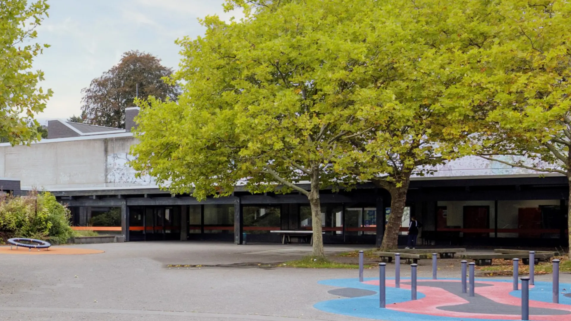 Schulhof der LVR-Anna-Freud-Schule