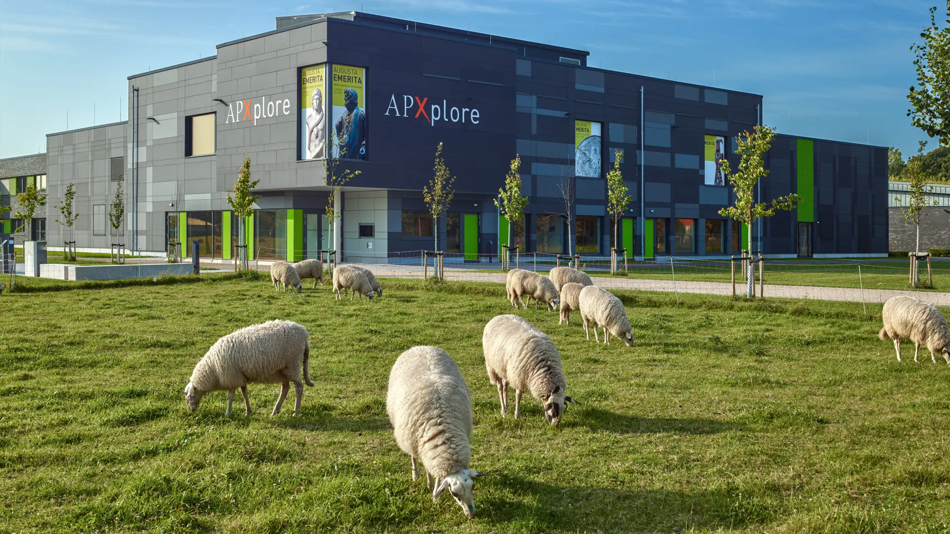 Karte des APX mit den Locations von APXplore und Spielehaus