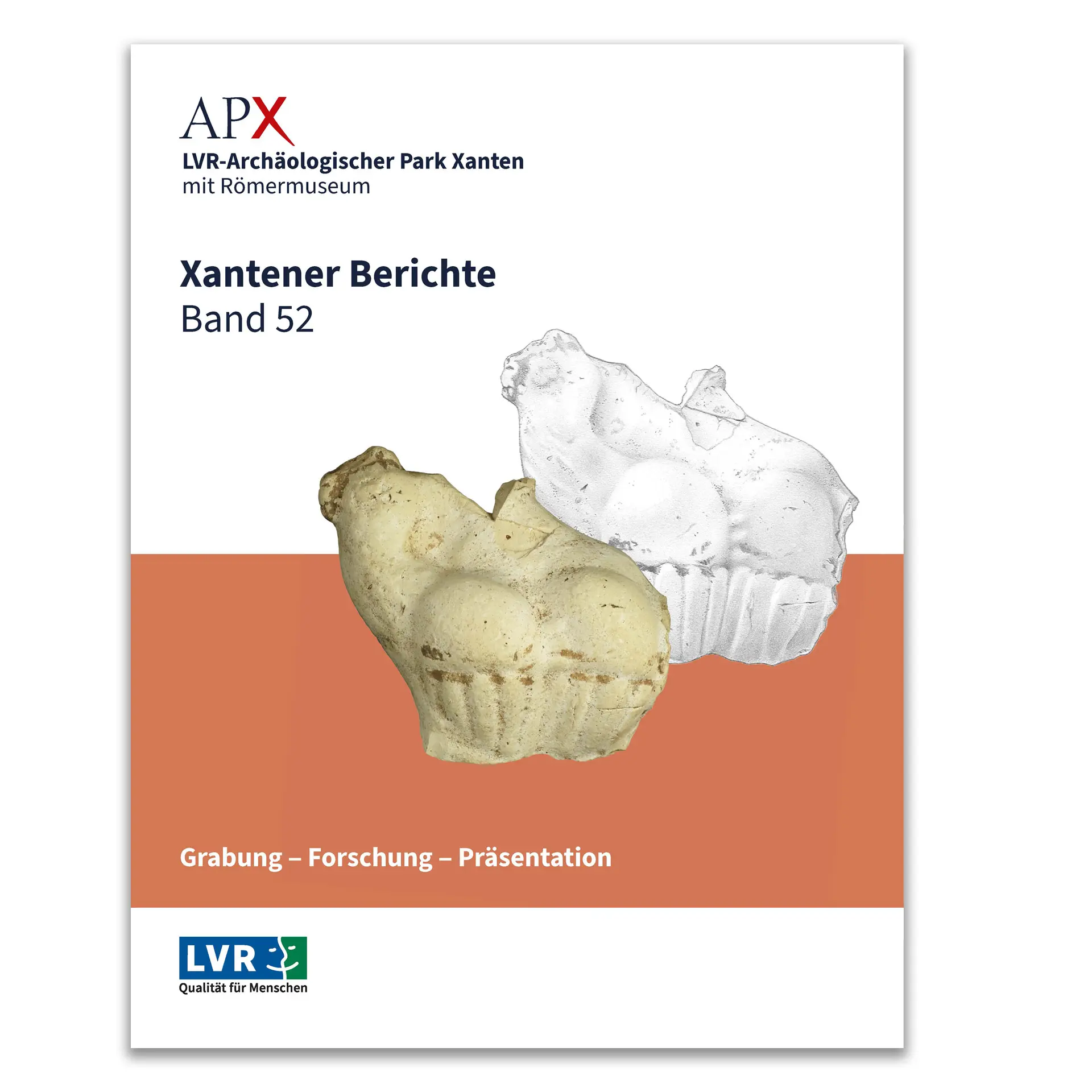 Einband des Xantener Berichts 54 Bestattungen