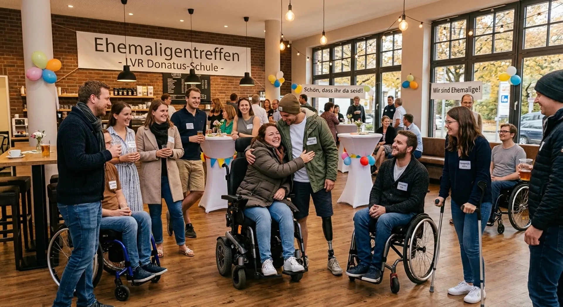 ollage mit Bildern aus dem Schulleben