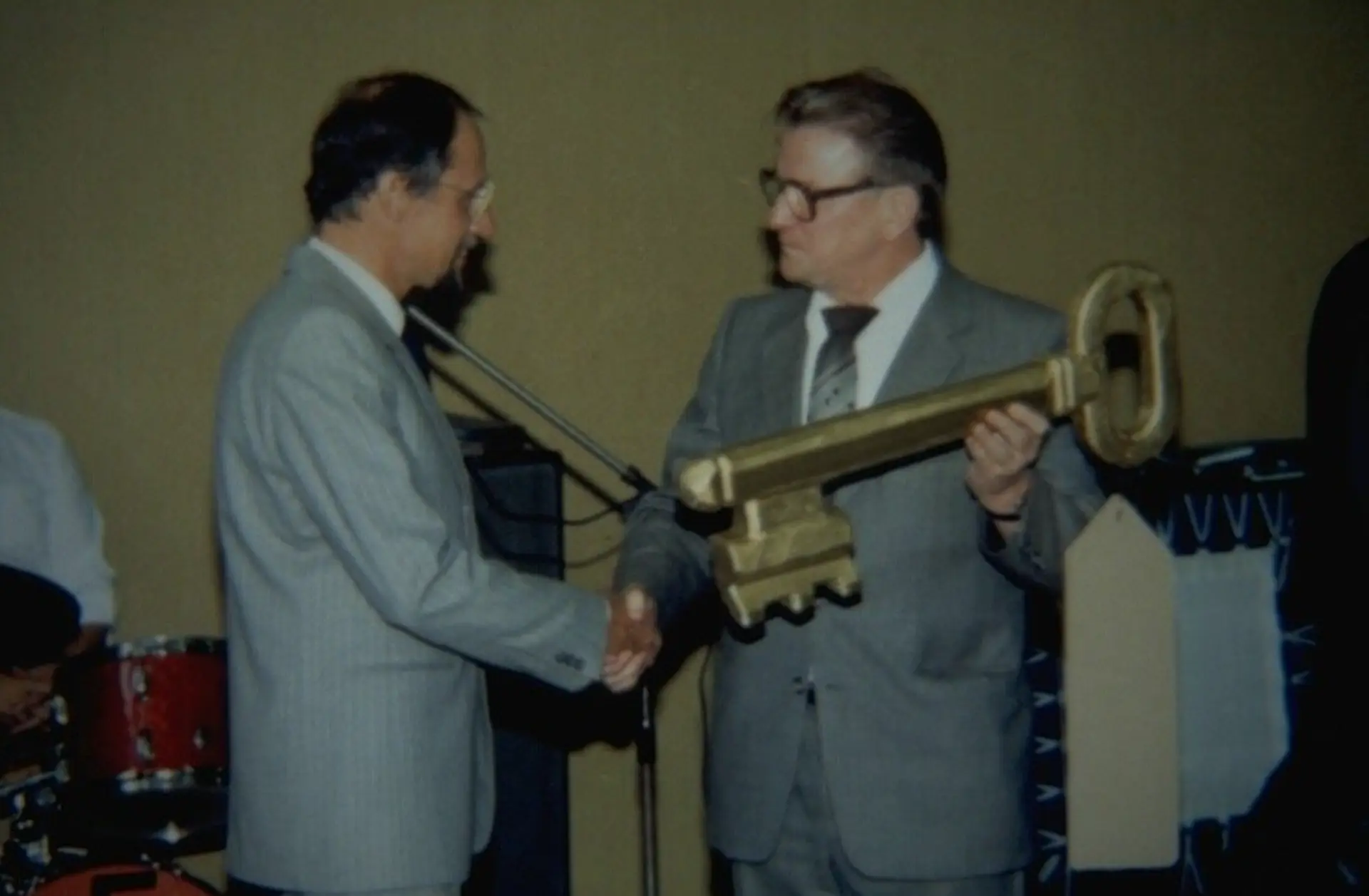 Feierliche Schlüsselübergabe am 09.09.1983