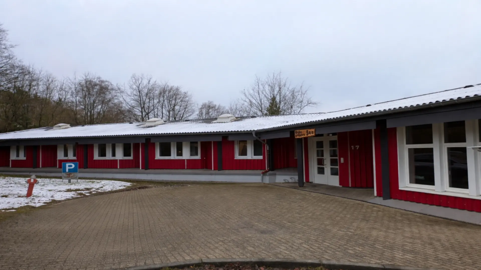 Außenansicht des Gebäudes der Intensivgruppen