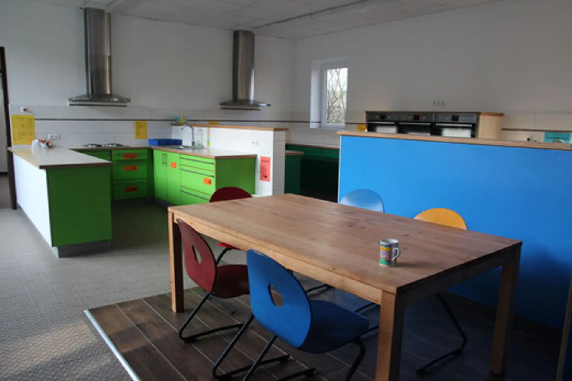 Räumlichkeiten des Kiosks der Stammschule