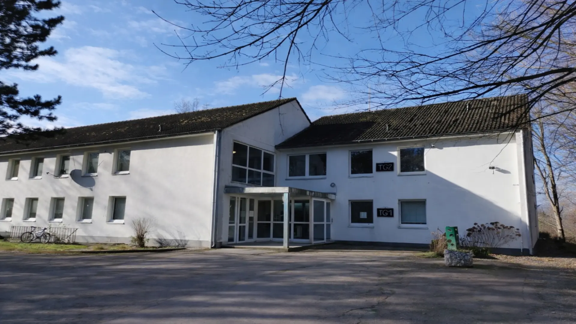 Außenansicht des Gebäudes der Tagesgruppen