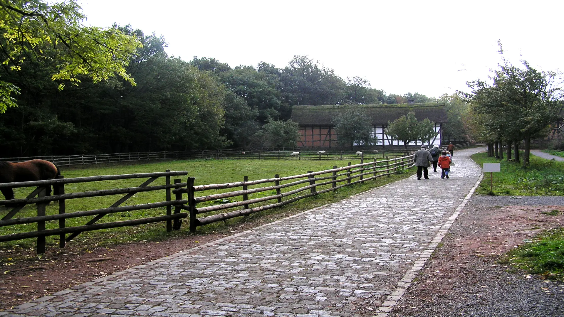 Wegweiser im Museum