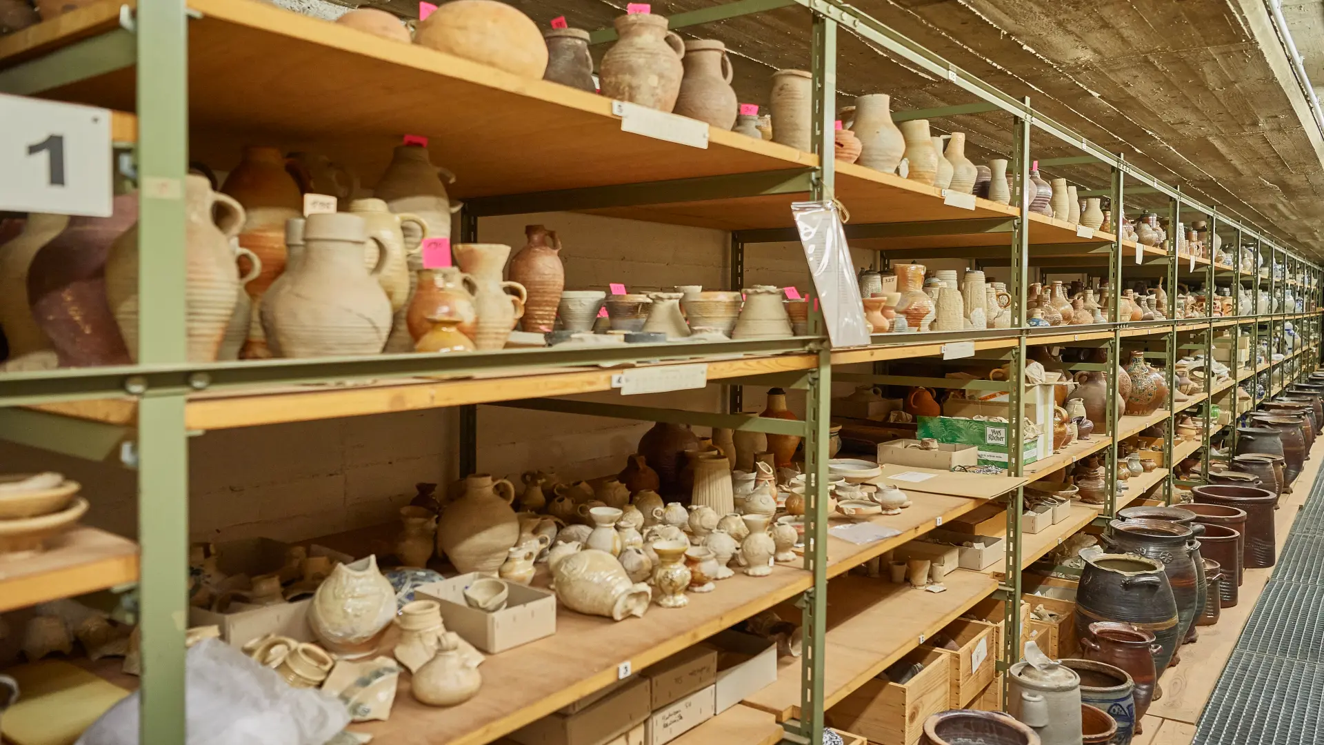 Ein Blick in das Museumsdepot