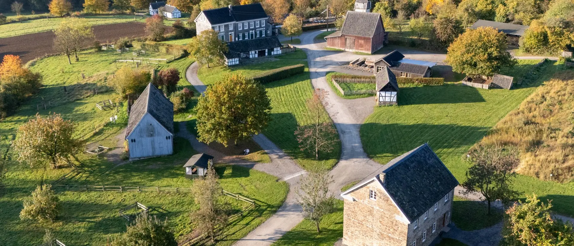 Luftaufnahme Freilichtmuseum Lindlar