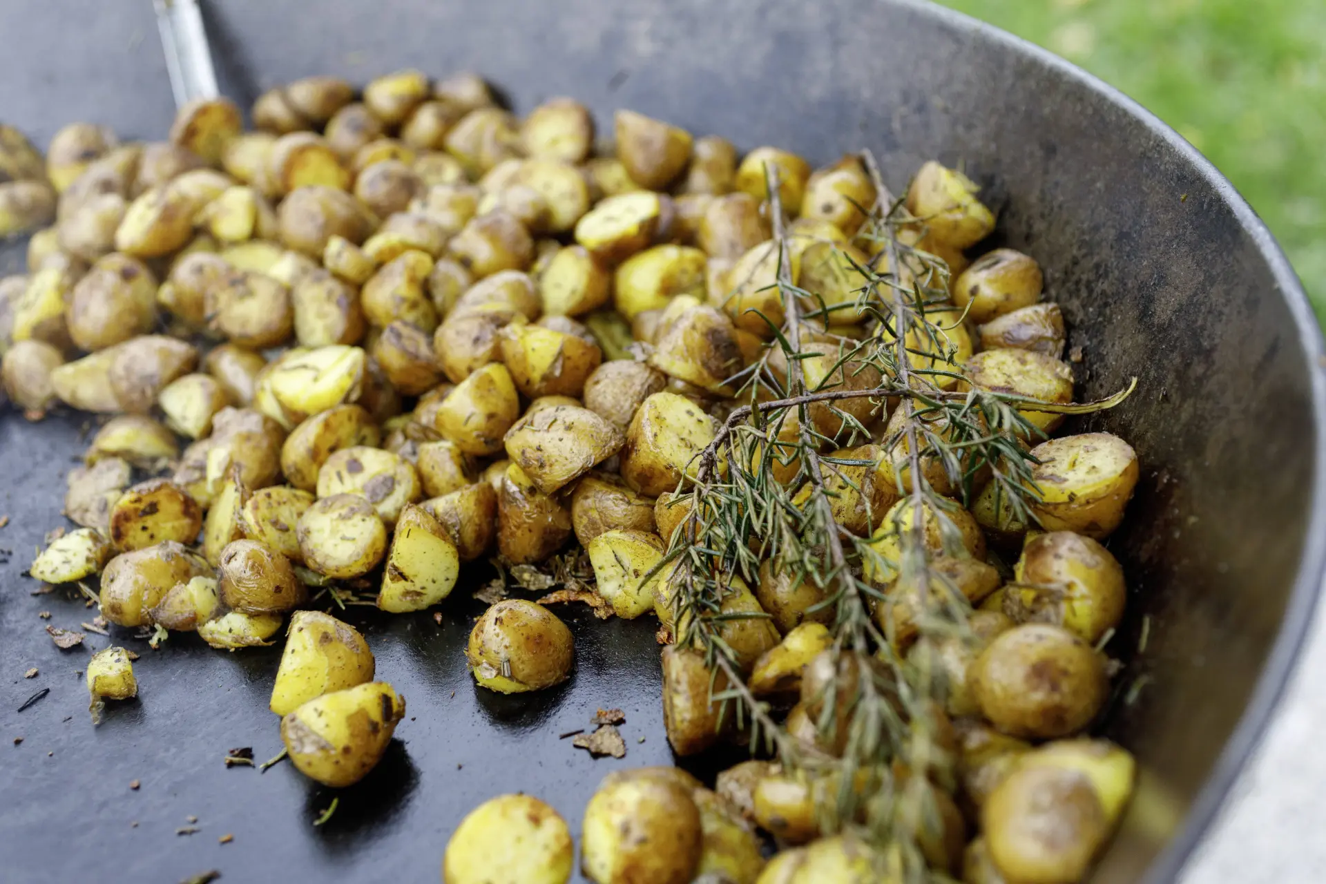 Kartoffelpfanne mit Rosmarin