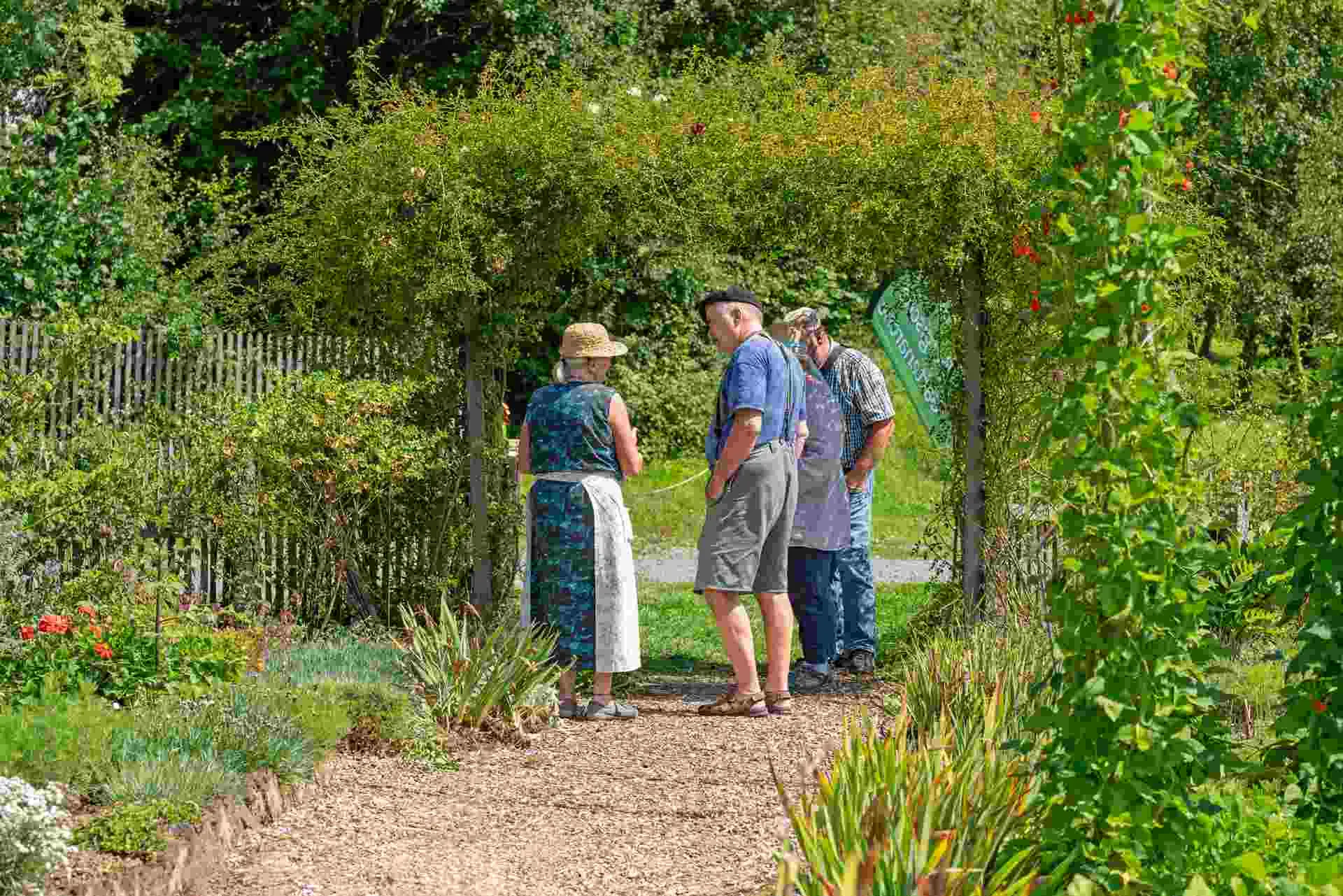 Führung am Gartentag