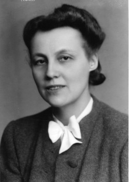 Portr&auml;tfoto von Auguste Adenauer
