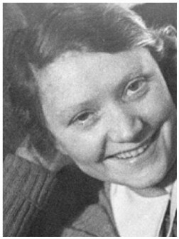Portr&auml;tfoto von Emmi Kubatz, sp&auml;ter verh. Leyendecker