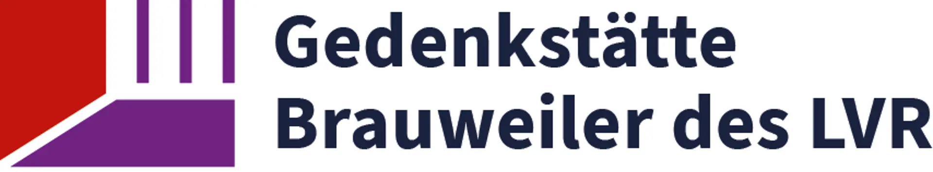 Das Logo der Gedenkstätte Brauweiler des LVR