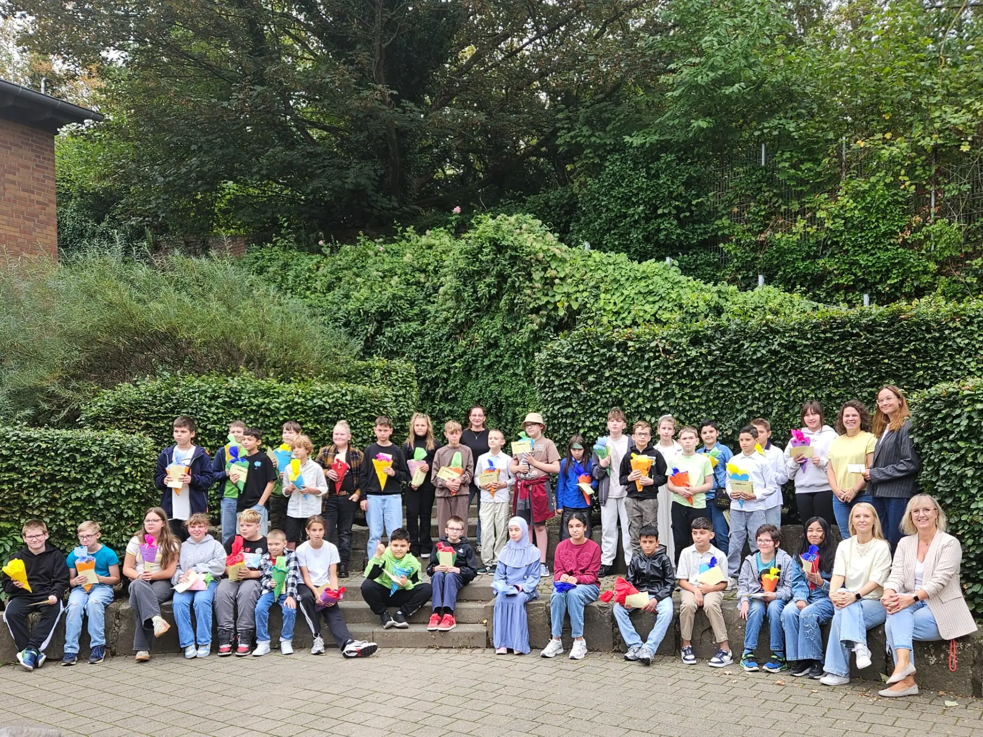 Unsere Willkommensfeier im Forum
