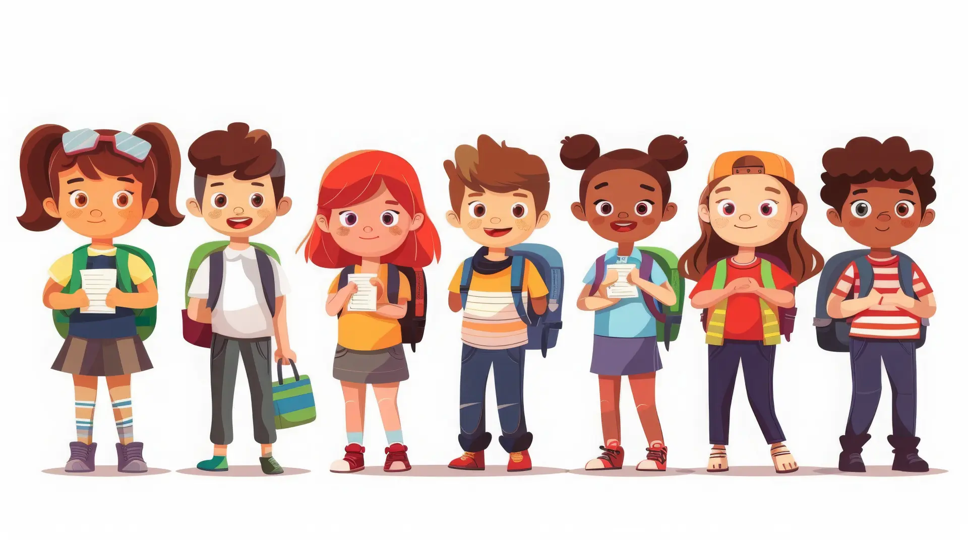 Eine Reporterin interviewt im Schulflur einen Schüler. In der einen Hand hält sie ein Mikrofon, das zum Schüler gerichtet ist, in der anderen ein Smartphone, mit dem sie ihre Stimme und Fragen aufnimmt.