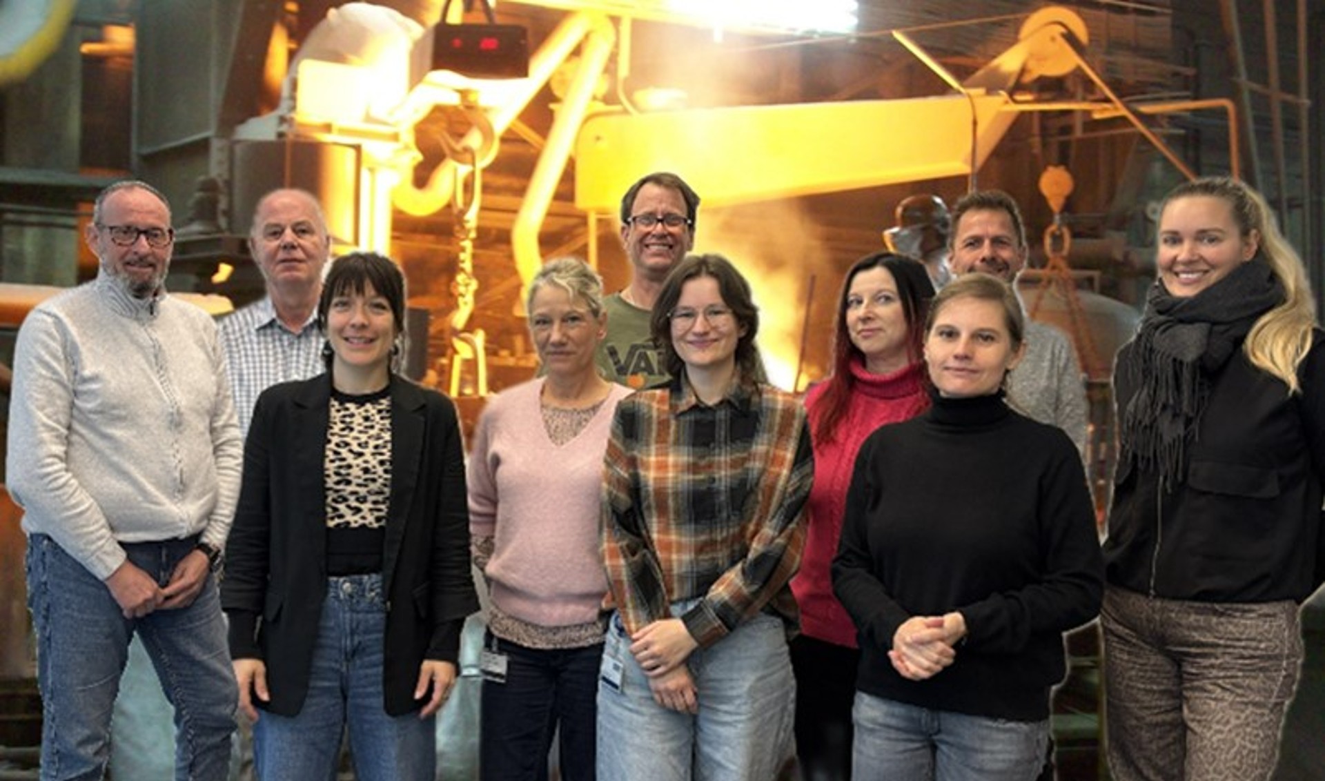 Gruppenfoto von Marco Wilmsen und seinem Team vom Technischen Beratungsdienst 