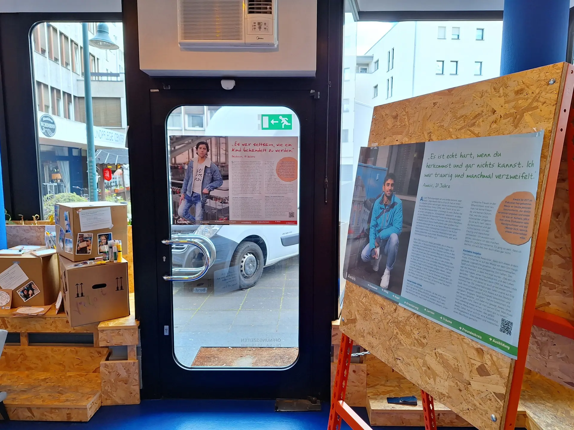 Die Ausstellung ist im Salon 53177 der Bundeskunsthalle in Bonn zu sehen.