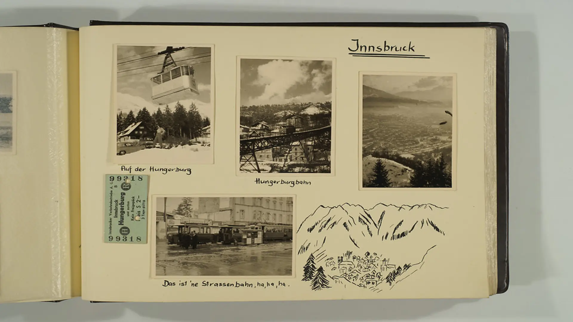 Fotoalbum mit historischen Bildern