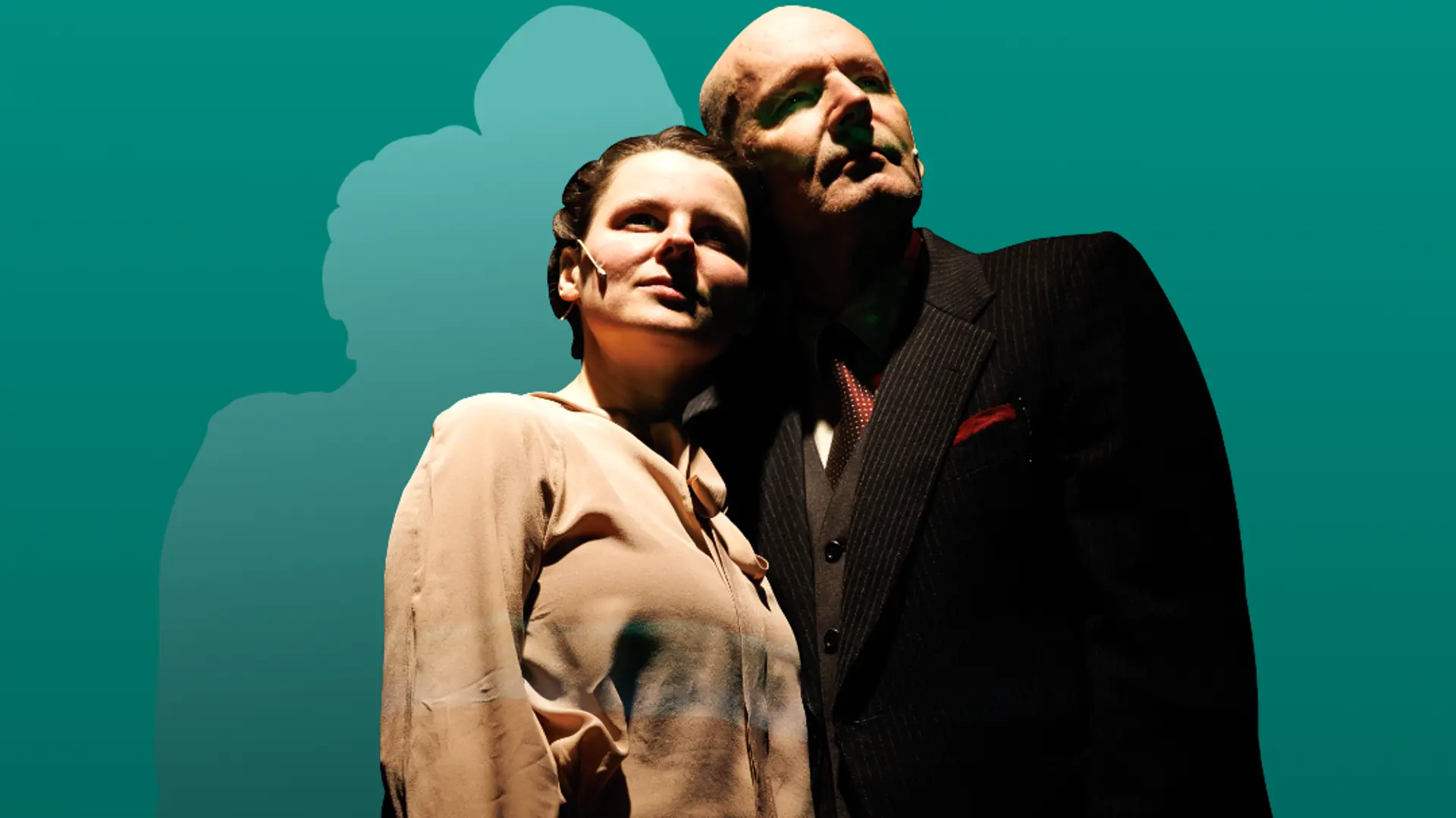 Gussie und Konrad Adenauer im Theater