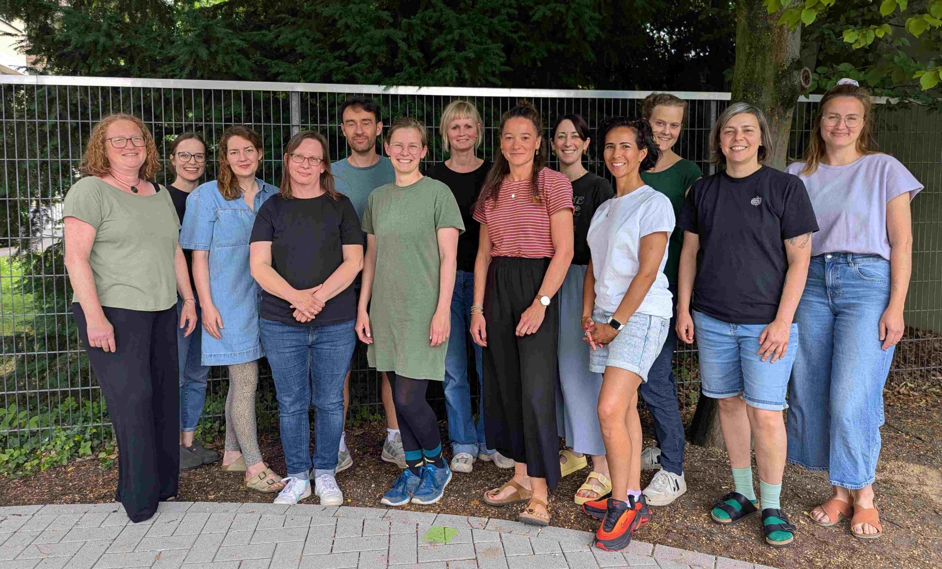 Gruppenbild des Kindergartenteams