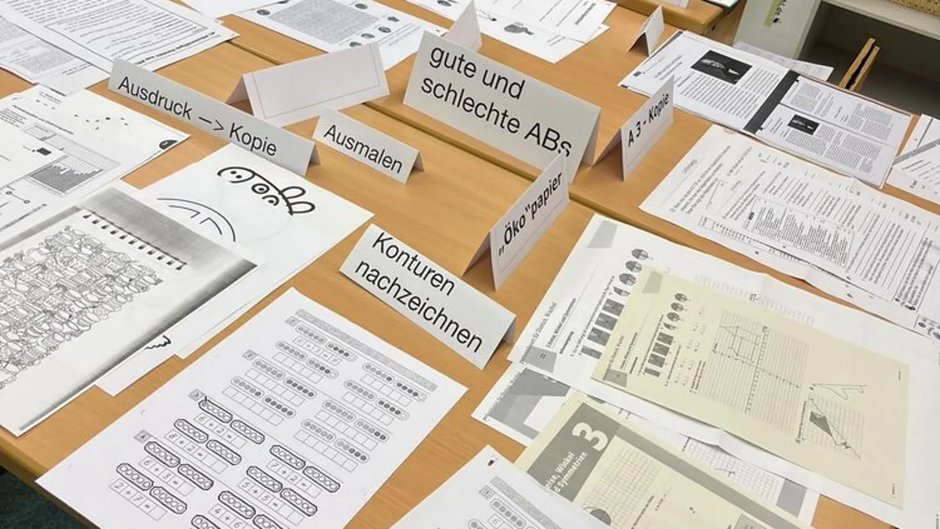 Station Arbeitsblätter