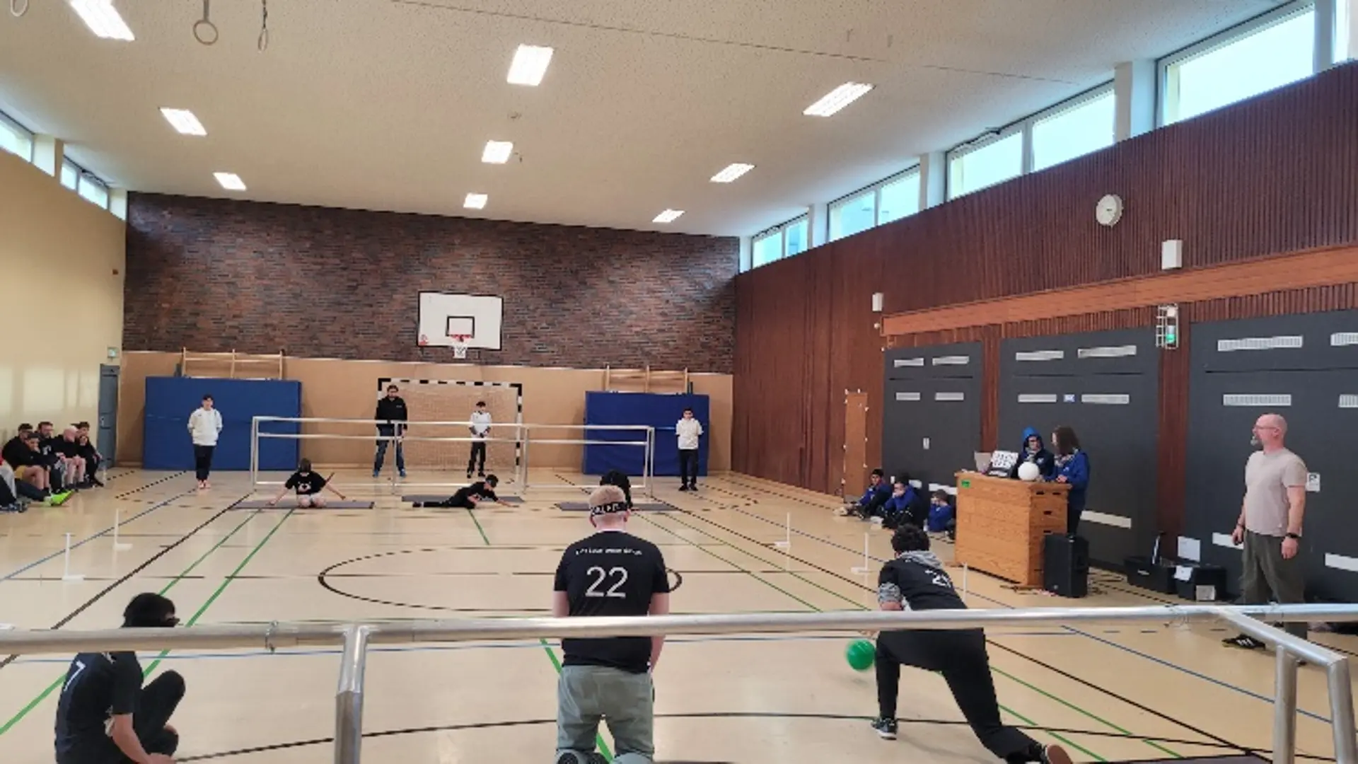 Blick in die Halle während eines Spiels