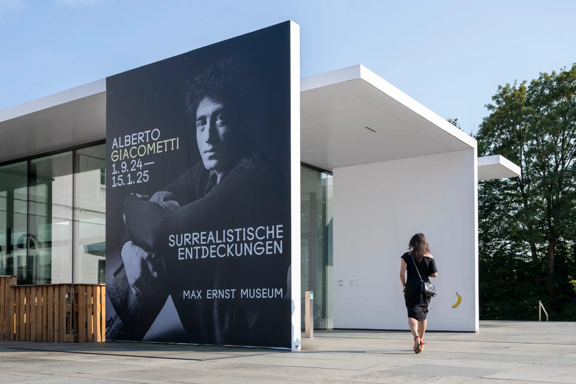 Ein Poträt des Künstlers Alberto Giacometti