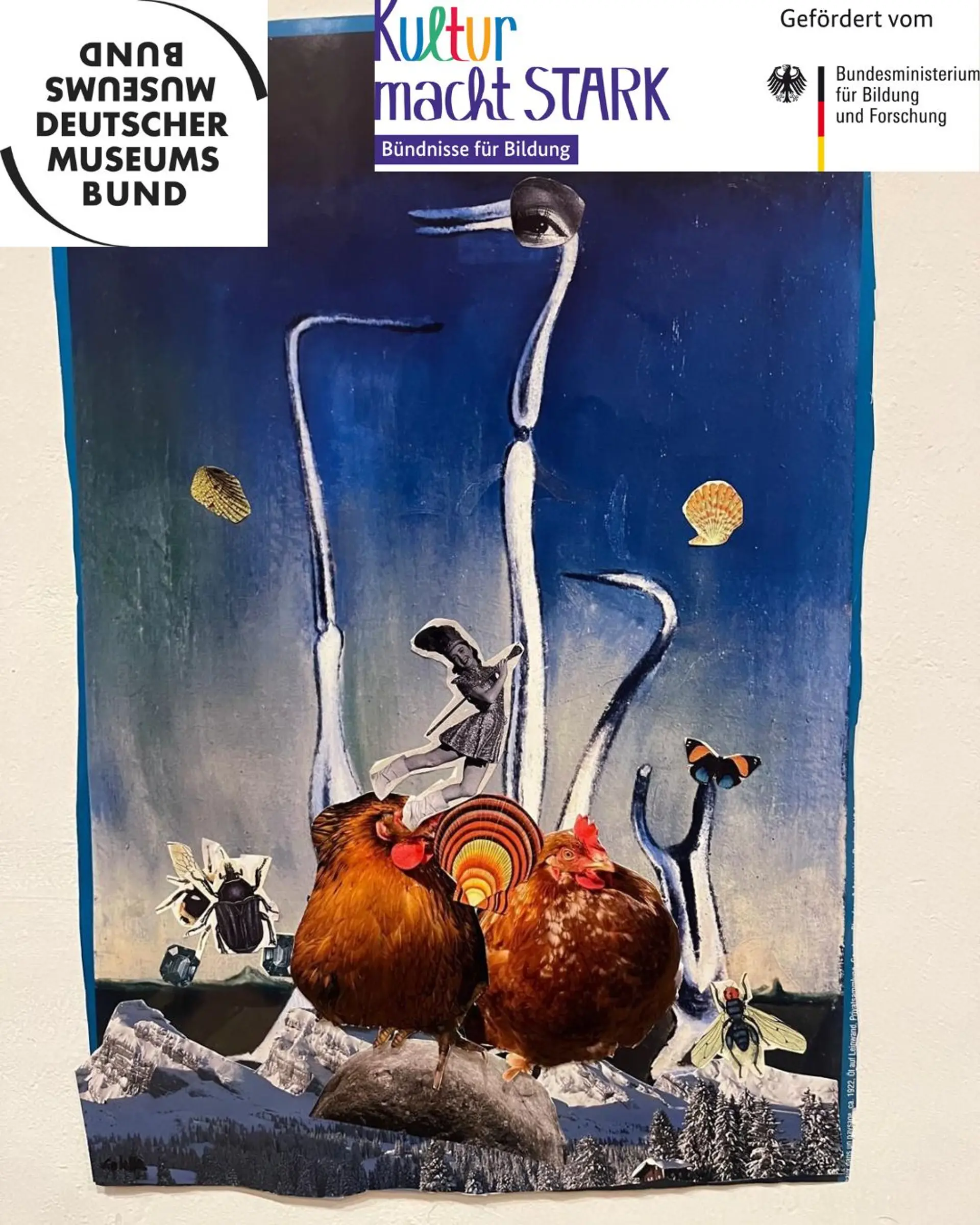 Eine bunte Collage