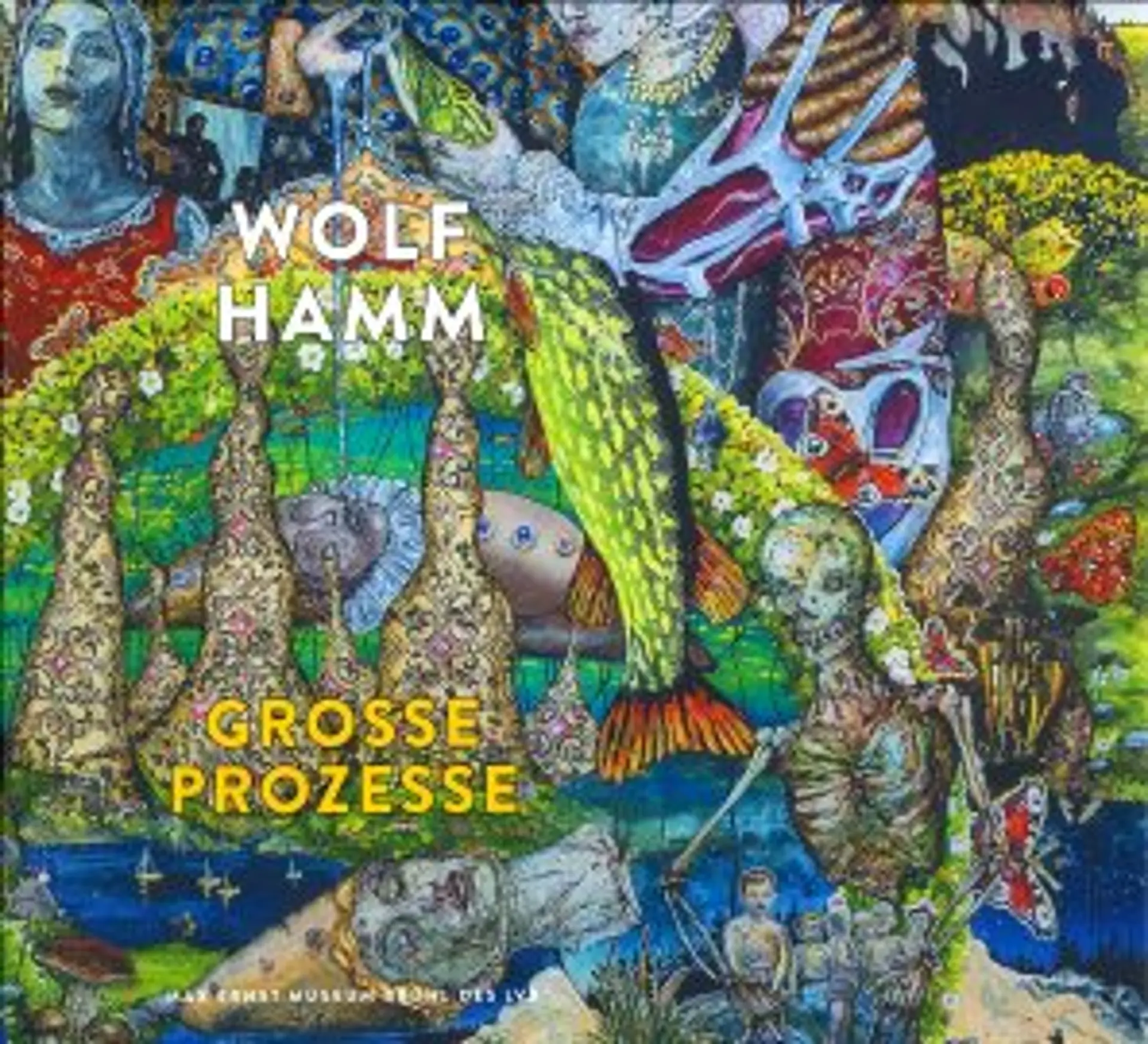 Cover Ausstellungskatalog "Wolf Hamm – Große Prozesse"