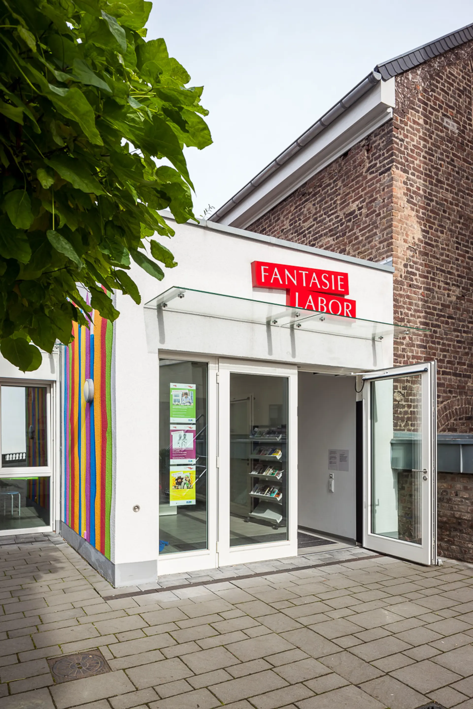 Außenansicht des Fantasie Labors