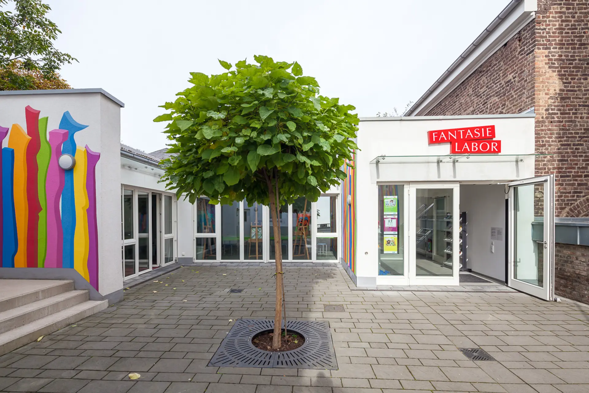 Außenansicht des Fantasie Labors