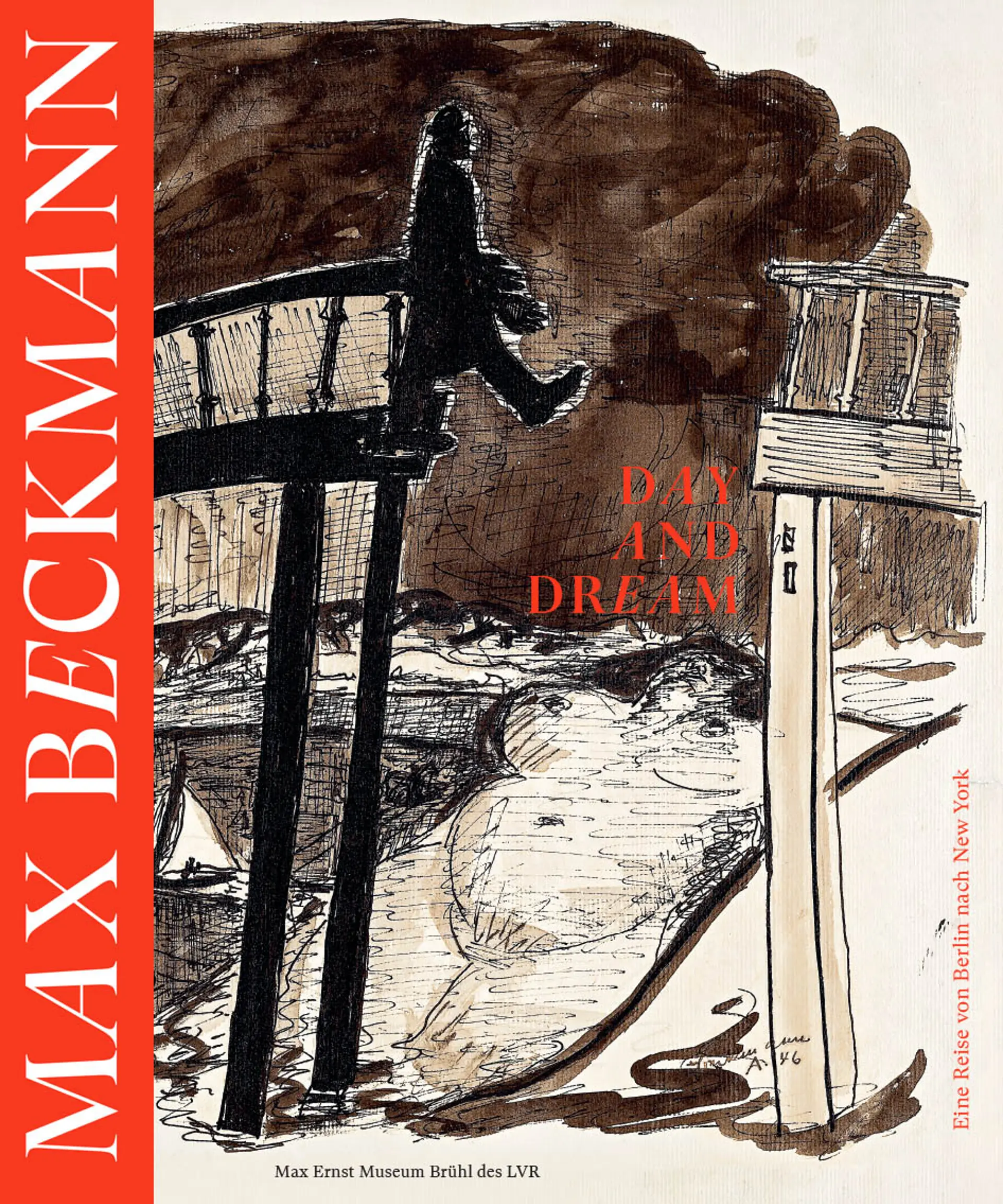 Cover Ausstellungskatalog "Max Beckmann – Day and Dream. Eine Reise von Berlin nach New York"