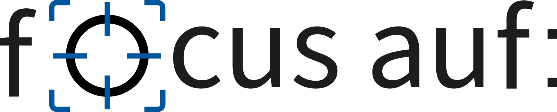 Logo der Veranstaltungsreihe "focus auf"