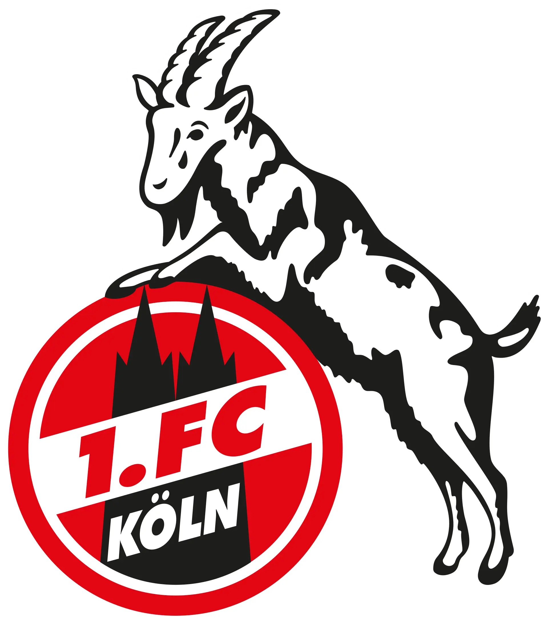 Das Logo des 1. FC Köln.