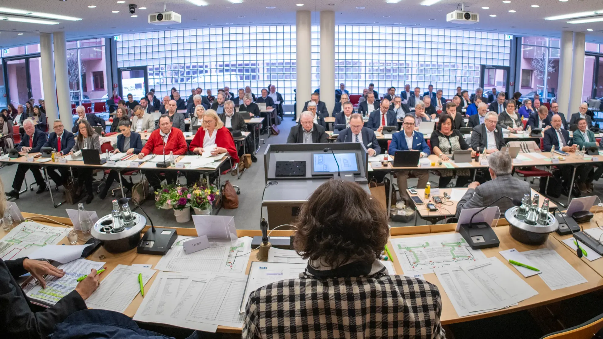 Auf dem Bildausschnitt wird die Landschaftsversammlung vom 23.01.2026 dargestellt.