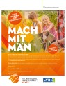 Anzeige mit Bewerbungsaufruf für den Mitmän-Preis 2025