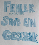 Improvisationsregel auf Flipchart