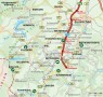 Karte mit marierten Stationen