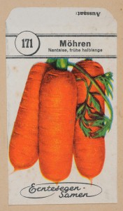 Samentüte Möhren