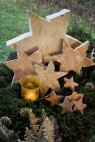 Sterne aus Holz