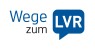 Auf dem Bild ist das Logo der Web-App "Wege zum LVR" zu sehen. 