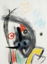 Bild zeigt eine Tuschelavierung von Joan Miró.