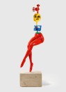 Bild zeigt bemalte Bronze von Joan Miró