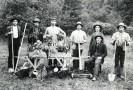 Gärtner der Familie Engels, zuständig für Parkanlagen und Nutzgarten der Fabrikantenfamilie in Engelskirchen, 1893 © Archiv Ermen & Engels