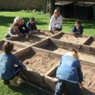 Ausgrabung für Kinder in Nideggen.