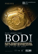 Plakat: goldener Ring mit Textr: Bodi