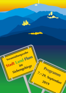 Programmcover Stadt land Fluss 2019 im Siebengebirge