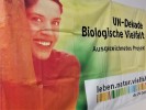 Banner der UN-Dekade Biologische Vielfalt; Foto: Johanna Grieß (2020)