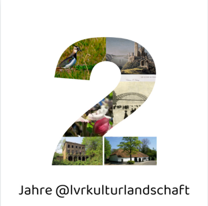 Der Instagram-Account @lvrkulturlandschaft wird 2 Jahre alt; Collage: Lennert Herden (2021)