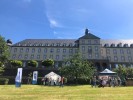 Der LVR Informationsstand während der 11. Bergischen Landpartie auf der Wiese vor dem Kardinal Schulte Haus in Bensberg; Foto:Sophie Klems (2022)